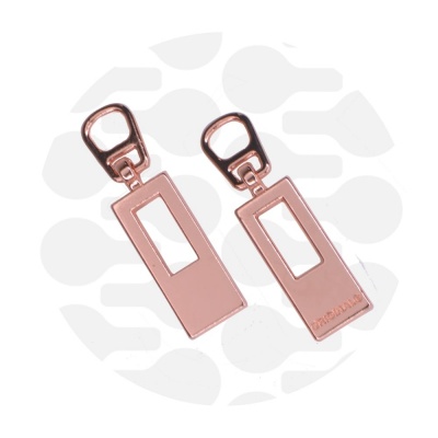 Foto van Rectangle | Snap-on Pull | Polished Copper