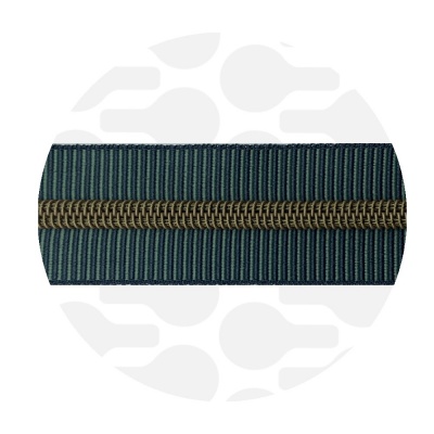 Forest - #5S Bronze | Zip Nylon | 1 meter