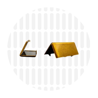 Basic | Tail clip | 25 mm | Antique Gold