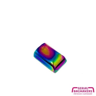 Zipper End | Iridescent Rainbow