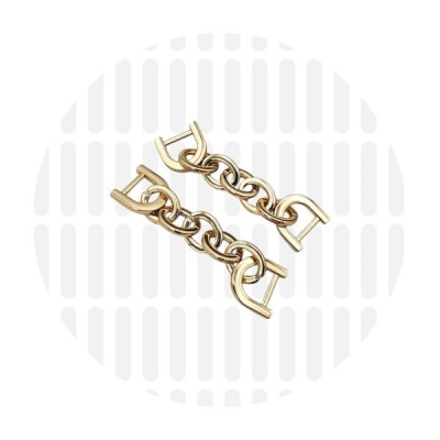 Chain strap connector | Gold