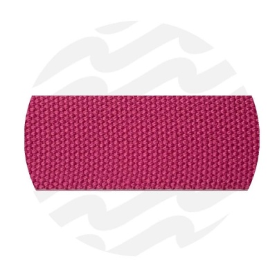 Hot Pink - 25 mm | Katoenlook Tassenband | 15 meter