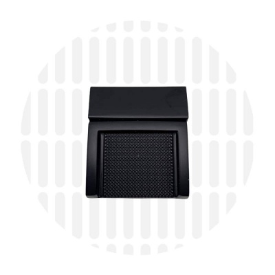 Press lock | Square | Electro Black