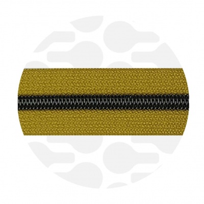 Mustard Yellow - #S5 Gunmetal | Spiraalrits Tape | 1 meter