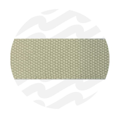 Oatmeal Beige - 25 mm | Cotton Poly Webbing | 3 meter