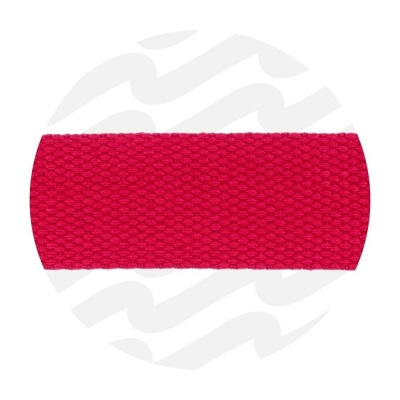 Crimson Red - 32 mm | Cotton Poly Webbing | Maxi Roll