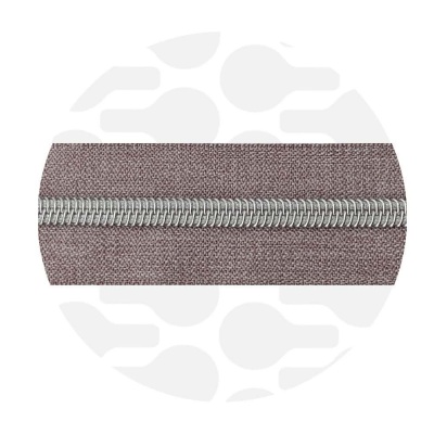 Desert Taupe - #5S Silver | Spiraalrits | 3 meter