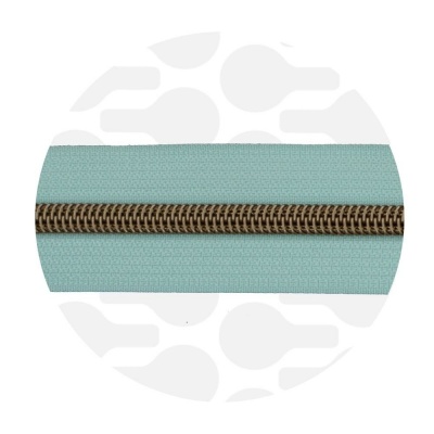 Mint - #5S Bronze | Spiraalrits | 10 meter