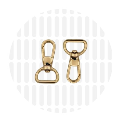 Elegant | Musketon | 15 mm | Gold