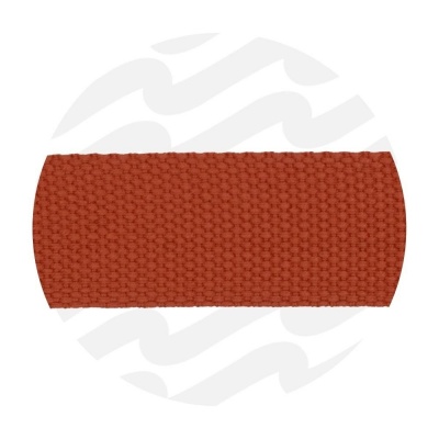 Terracotta - 38 mm | Sangle poly-coton | 3 meter