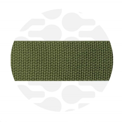 Mossy Green - 19 mm | Katoenlook Tassenband | 3 meter