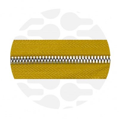 Photo of Kurkuma - #M5 Nickel | Metal Zipper Tape