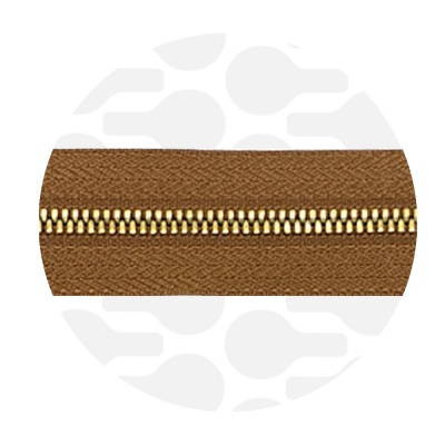 Photo of Old Cognac - #M3 Bronze | Metal Zipper Tape
