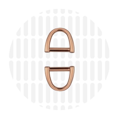 Arc | D-ring | 19 mm | Rose Gold