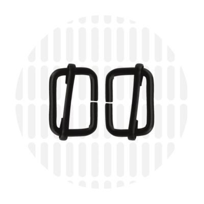 Basic | Strap slider | 19 mm | Electro Black