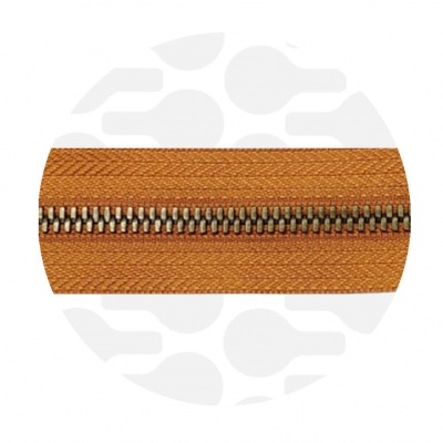 Pumpkin Spice - #M5 Bronze | Metal Zipper Tape