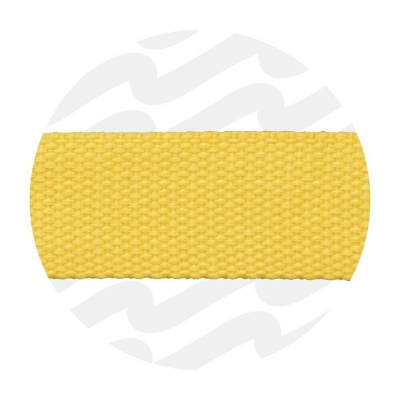 Sunny yellow - 25 mm | Sangle poly-coton | Pack of 1.5m