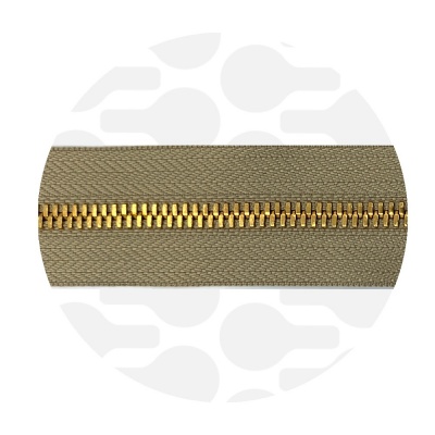 Pottery Clay - #5M Antique Gold | Ruban zip métallique