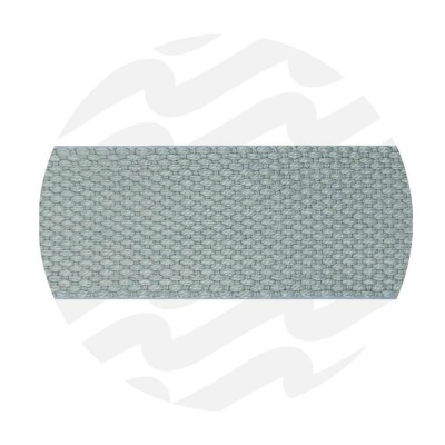 Webbing Uni Silver Grey - 32 mm | 15 meter