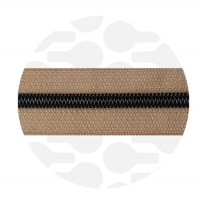 Dusty Peach - #S5 Gunmetal | Zip Nylon | 3 meter