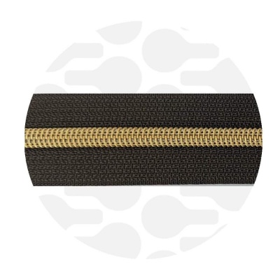 Dark Roast - #S5 Gold | Spiraalrits | 3 meter