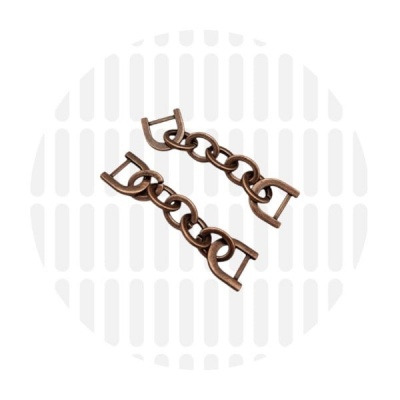 Foto van Chain strap connector | Antique Copper