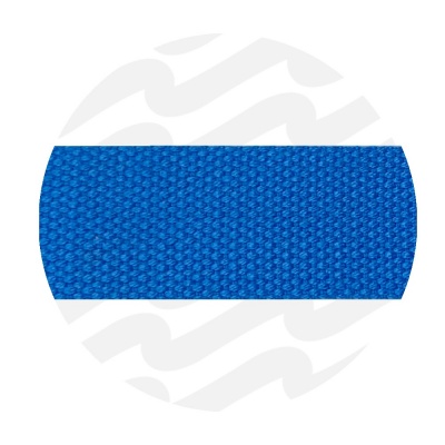 Sea of Belize Blue - 38 mm | Sangle poly-coton | 3 meter