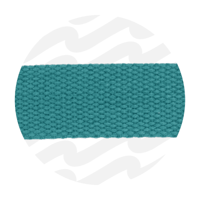 Tropical Teal - 32 mm | Sangle poly-coton | 3 meter