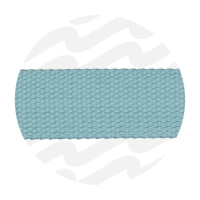 Foggy Blue - 38 mm | Sangle poly-coton | 3 meter