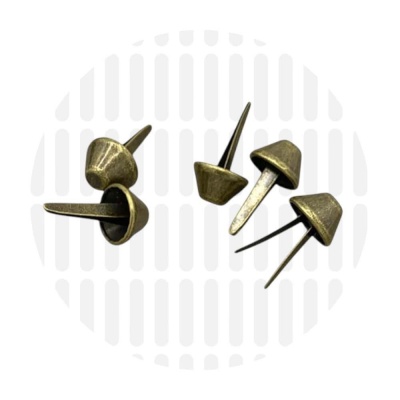 Basic | Bucket Purse Feet | Antique Brass