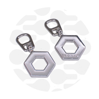 Foto von Hexagon | Snap-on Pull | Polished Nickel