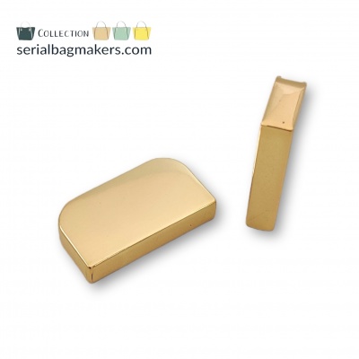 Premium | Strap end | 25 mm | Gold