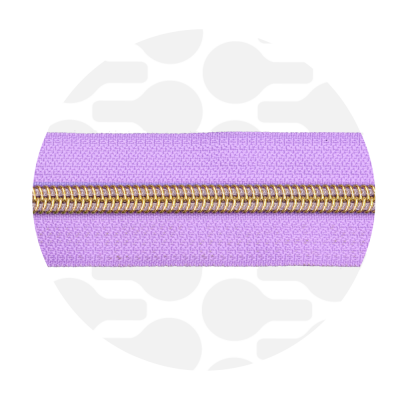 Frosted Lilac - #5S Gold | Spiraalrits | 1 meter