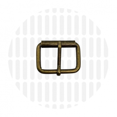 Roller Buckle | 38 mm | Antique Brass