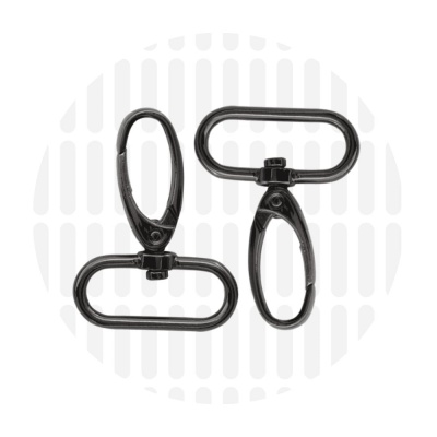 Elegant | Musketon | 32 mm | Gun metal