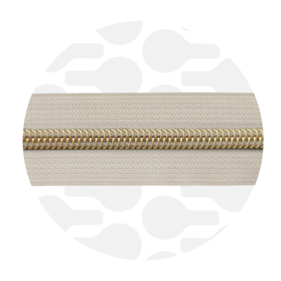Off white - #5S Gold | Spiraalrits | 1 meter