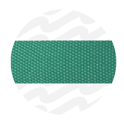 Dark Mint - 25 mm | Katoenlook Tassenband | 3 meter