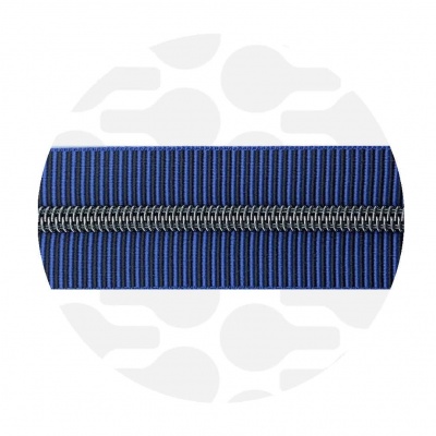 Blueberry - #S5 Gunmetal | Nylon Coil Zipper Tape | 1 meter