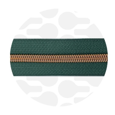 Vintage Green - #S5 Rose Gold | Spiraalrits | 10 meter