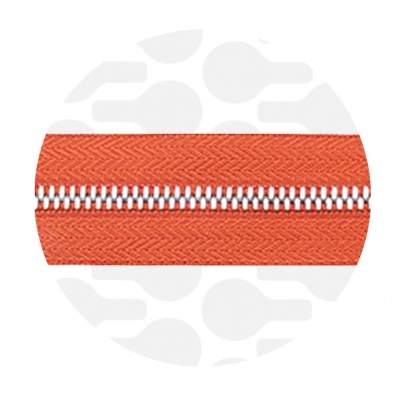 Photo of Terracotta - #M3 Silver | Metal Zipper Tape