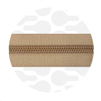 Latte Beige - #S5 Rose Gold | Spiraalrits | 3 meter