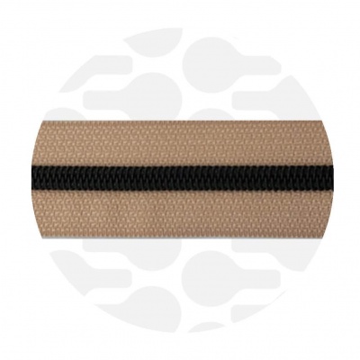 Dusty Peach - #S5 Black | Spiraalrits Tape | 1 meter