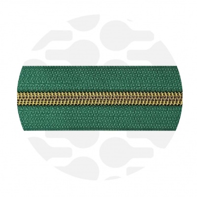 Picture from Deep Mint - #5S Gold | Nylon Coil Zipper Tape | 10 meter