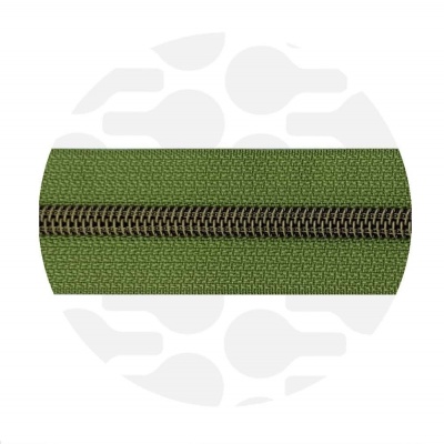 Old Lime - #S5 Bronze | Nylon Coil Zipper Tape | 10 meter