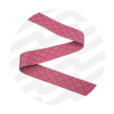 Beige-Magenta | Webbing Basketweave 38 mm | 1,5 meter