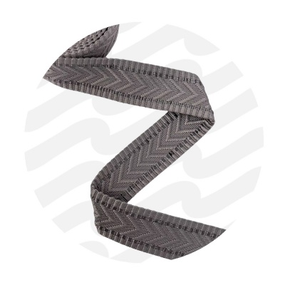 Photo de Stone Grey | Sangle Aspen Shimmer 38 mm | 15 meter