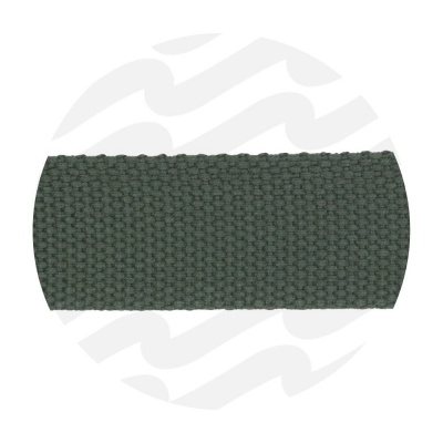 Sage green - 19 mm | Cotton Poly Webbing | Maxi Roll