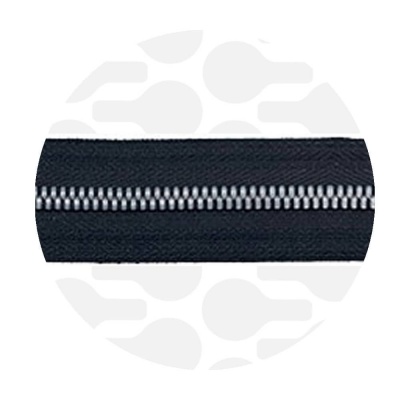 Foto van Pure Black - #M5 Gunmetal | Metalen rits