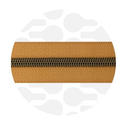 Camel Brown - #5S Bronze | Nylon Coil Zipper Tape | 10 meter