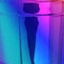 Jack #5S | Schieber Nylon Reißverschluss | Iridescent Rainbow